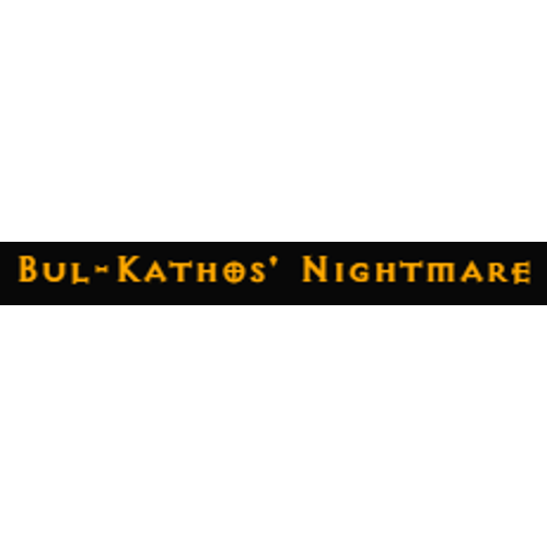 Bul-Kathos' Nightmare item description D2RGEAR_500x500_FIXED