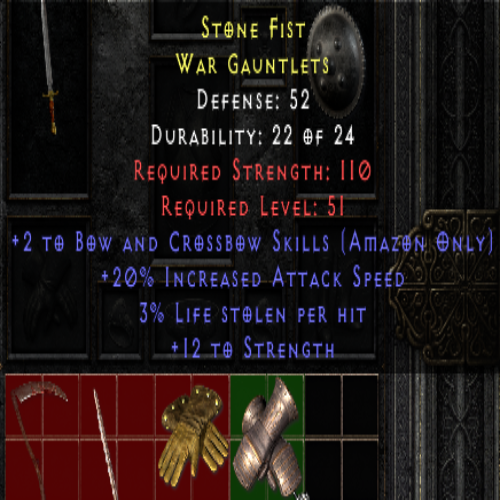 Stone Fist 2 B&C 20 IAS 3 LS 12 STR