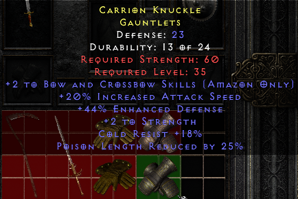Carrion Knuckle 2 B&C 20 IAS 44 ED 2 STR 18 CR 25 PLR
