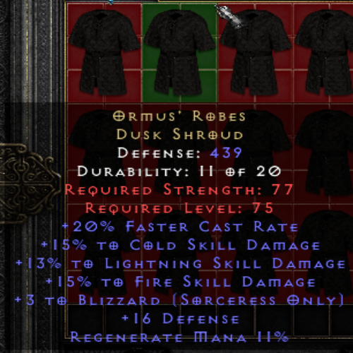 Ormus' Robes - Blizzard