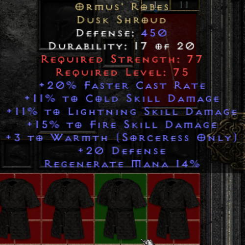 Ormus' Robes - Warmth