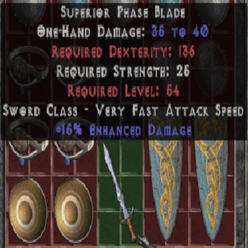 Superior Phase Blade 15 ED 0 Sockets