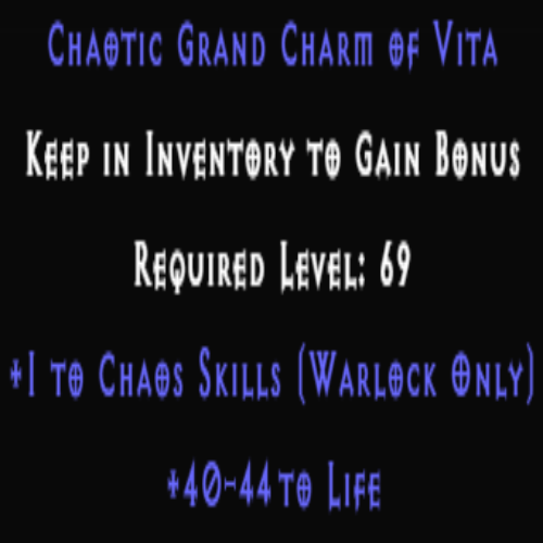 chaotic 40 44 item description D2RGEAR