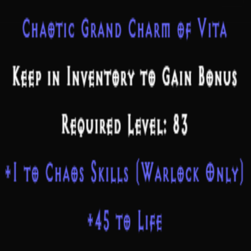 chaotic 45 item description D2RGEAR
