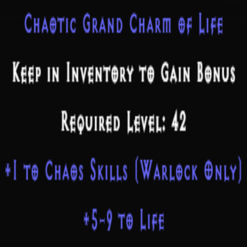 chaotic 5 9 item description D2RGEAR