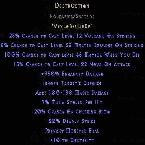 Destruction Rune Pack