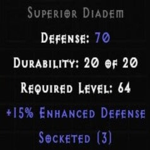 Diadem 3 Sockets 15% ED