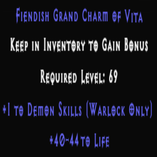 Warlock Demon Skiller 40-44 Life