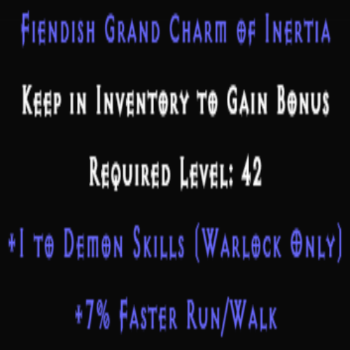 Warlock Demon Skiller 7% FRW Description