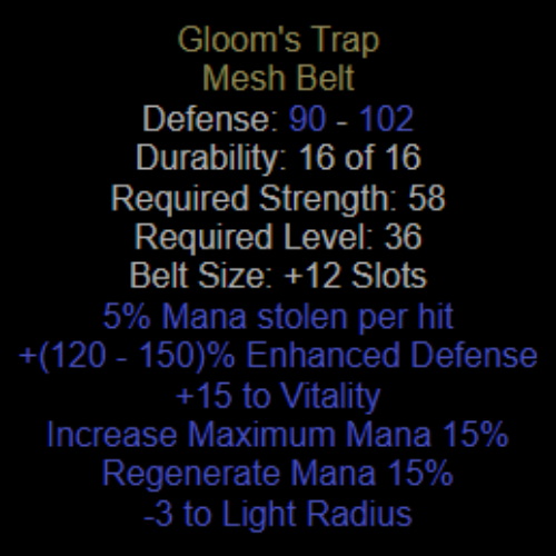 Gloom's Trap