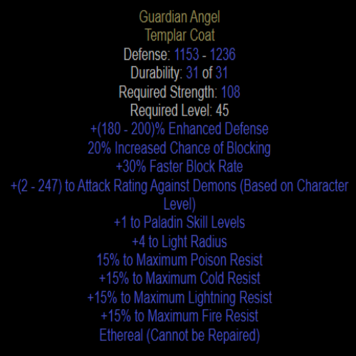 Guardian Angel Ethereal