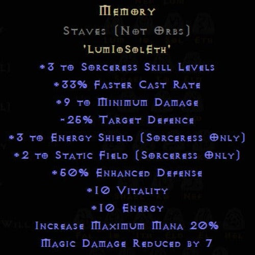 Memory Rune Pack