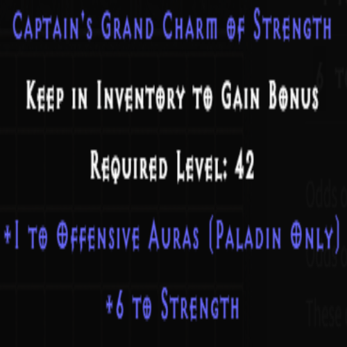Paladin Offensive Skiller +6 Strength