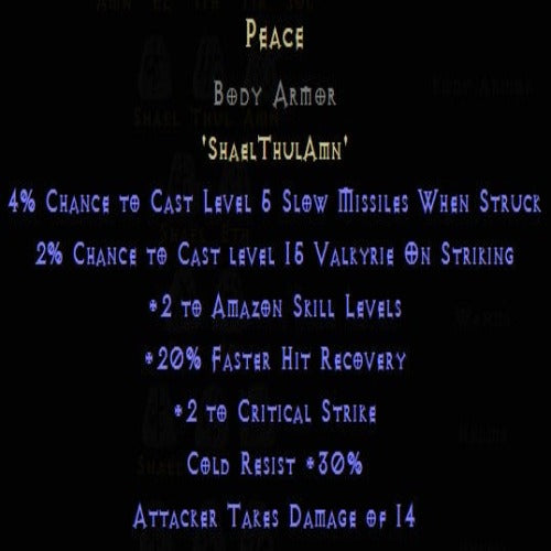 Peace Rune Pack