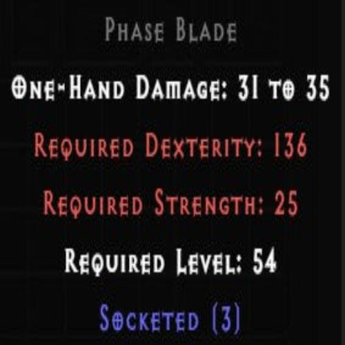 Phase Blade 3 Sockets