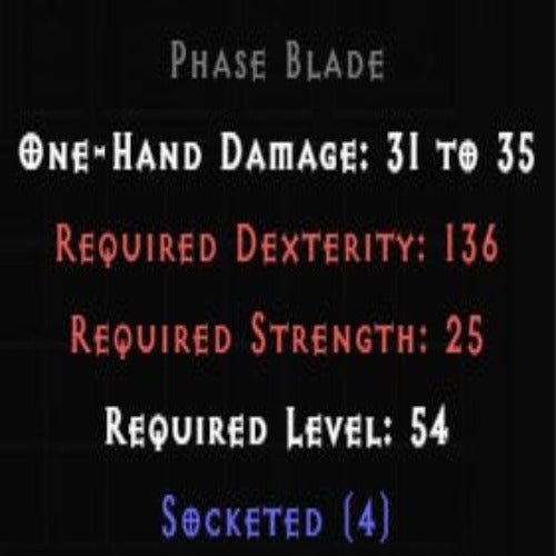 Phase Blade 4 Sockets