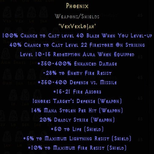 Phoenix Rune Pack