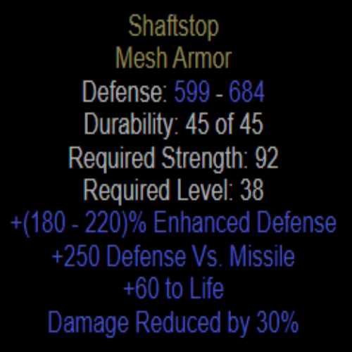 Shaftstop