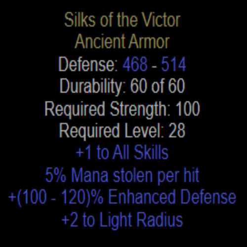 Silks of the Victor