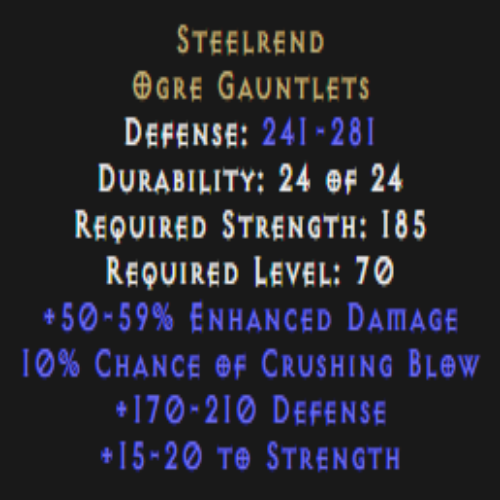 Steelrend 50-59% ED