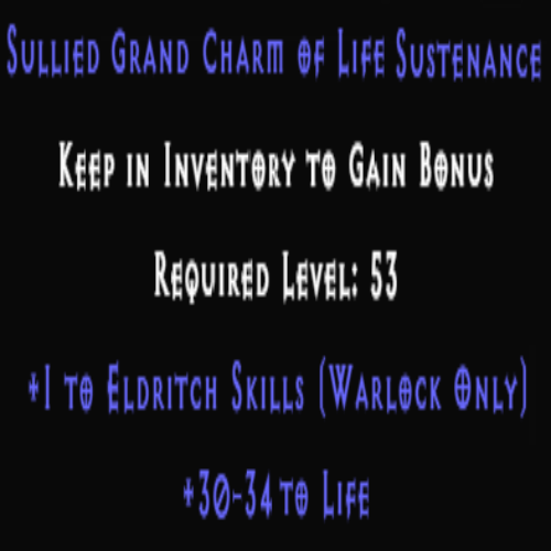 Warlock Eldritch Skiller 30-34 Life Description