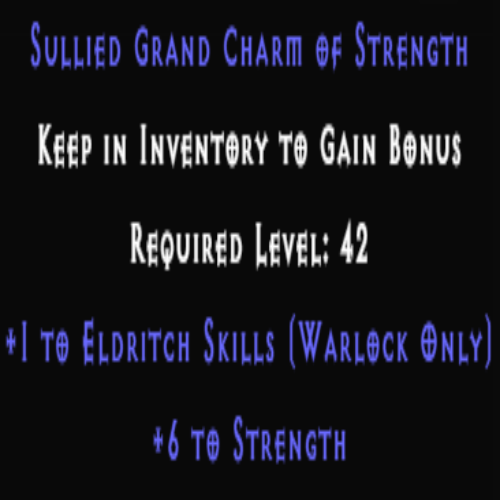 Warlock Eldritch Skiller +6 Strength
