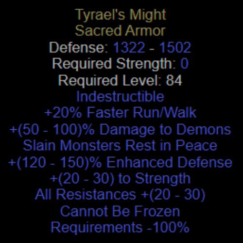 Tyrael's Might