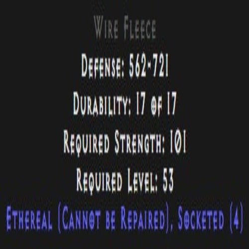Wire Fleece Ethereal 4 Sockets