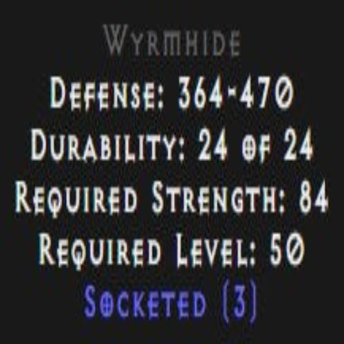 Wyrmhide 3 Sockets
