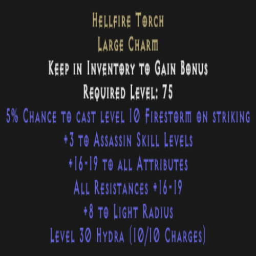 Assassin Torch Description