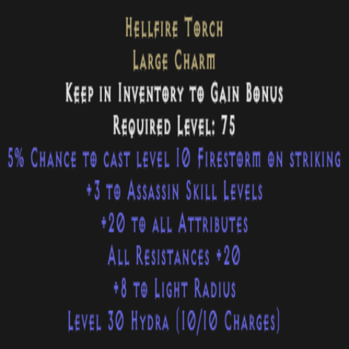 Assassin Torch Description