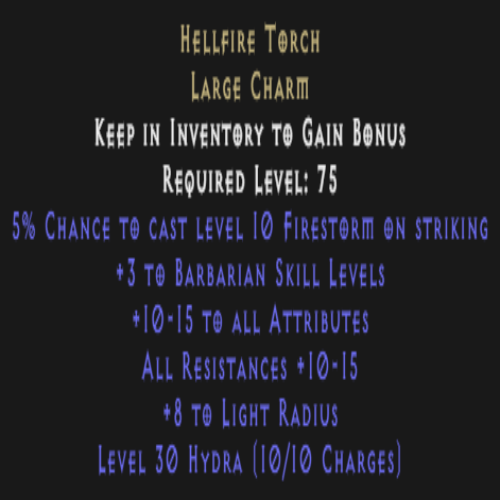 Barbarian Torch Description