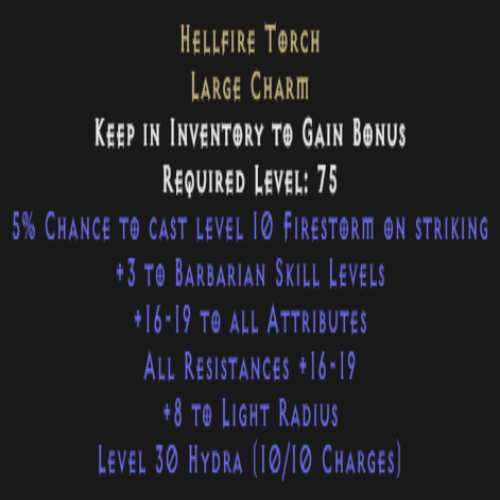 Barbarian Torch Description