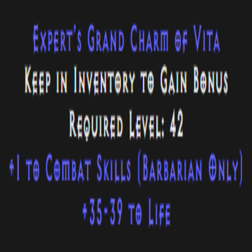Barbarian Combat Skiller 35-39 Life Description