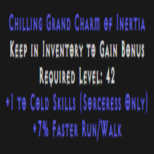 Sorceress Cold Skiller 7% FRW Description