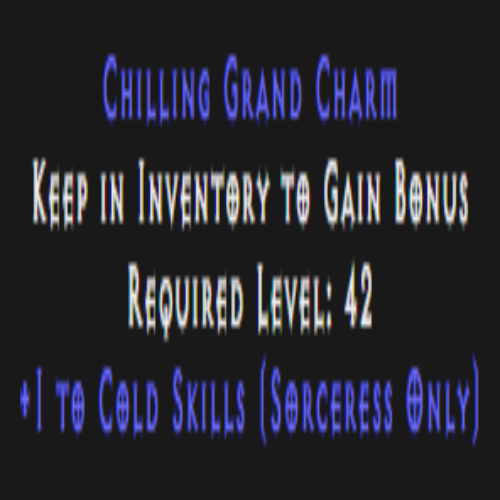 Sorceress Cold Skiller Plain Description