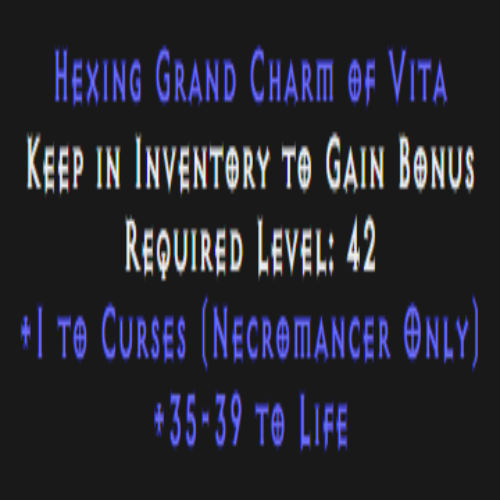 Necromancer Curses Skiller 35-39 Life Description