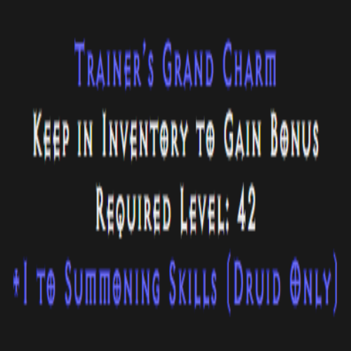 Druid Summoning Skiller Plain Description