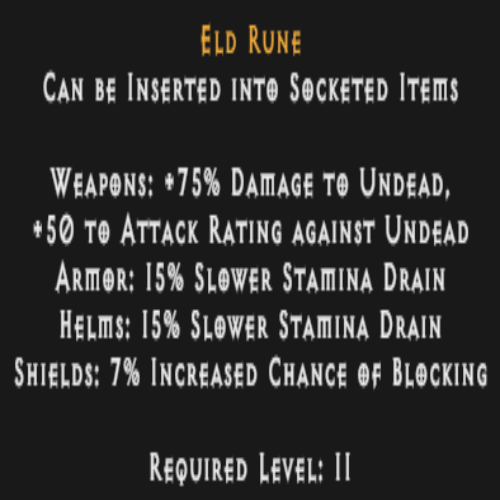 Eld Rune Description