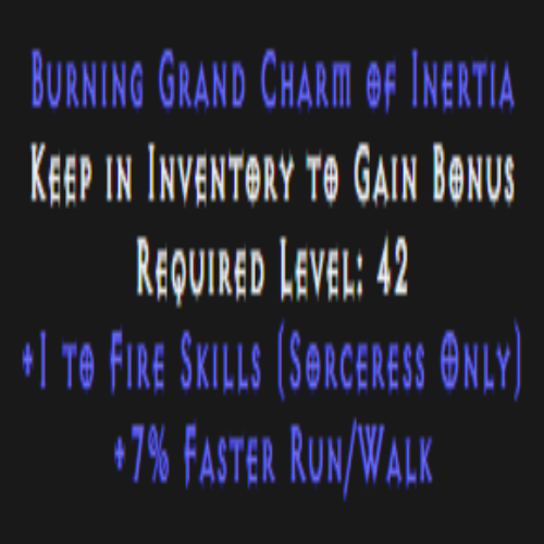 Sorceress Fire Skiller 7% FRW Description