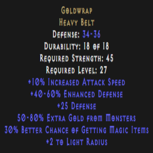 Goldwrap Description