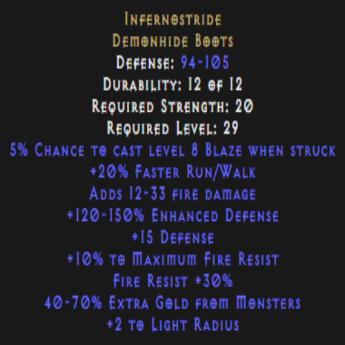 Infernostride Description