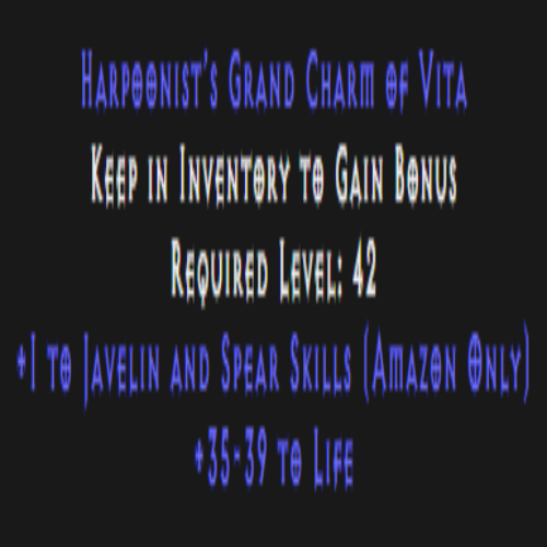 Amazon Javelin & Spear Skiller 35-39 Life Description