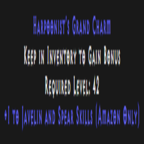 Amazon Javelin & Spear Skiller Plain Description