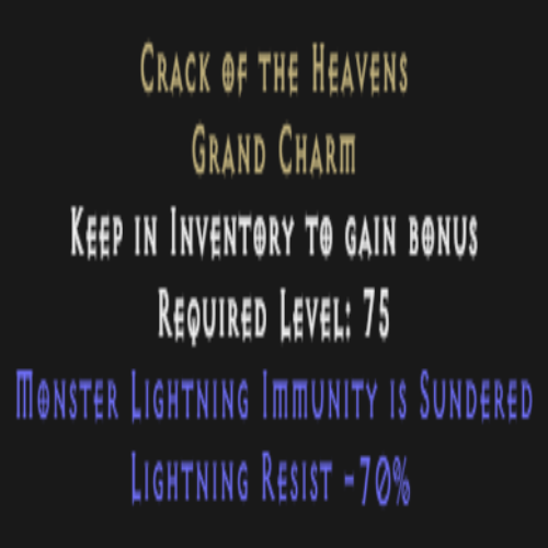 Lightning Sunder Description