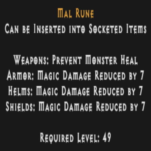 Mal Rune Description