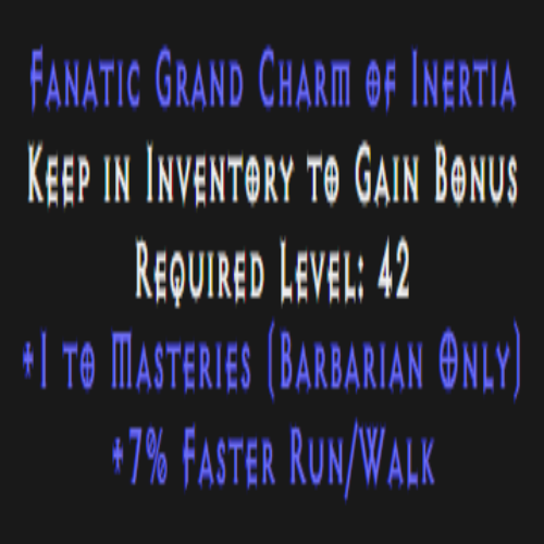 Barbarian Masteries Skiller 7% FRW Description