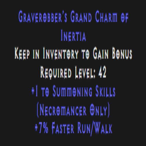 Necromancer Summoning Skiller 7% FRW Description