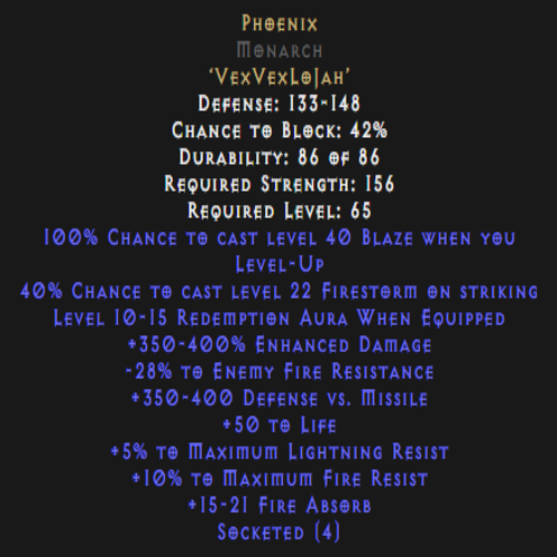 Phoenix Monarch Description