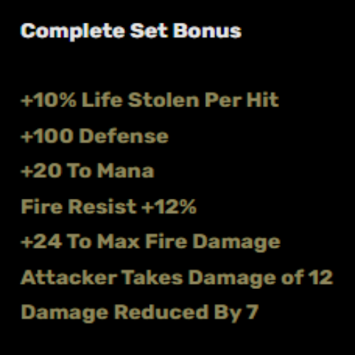 Complete Set - Sigon's Complete Steel Description